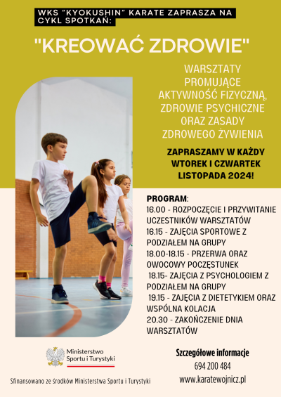 PLAKAT A3 - KREOWAĆ ZDROWIE